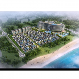 Resort hotel in Hainan island